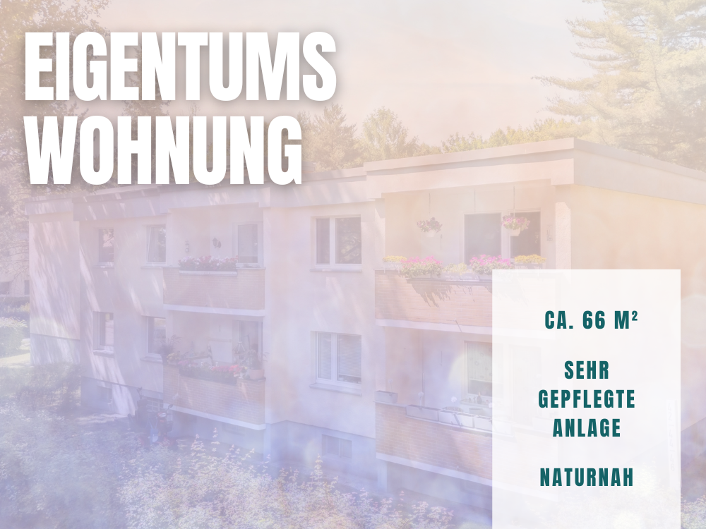 Eigentumswohnung im beliebten Berlin-Frohnau