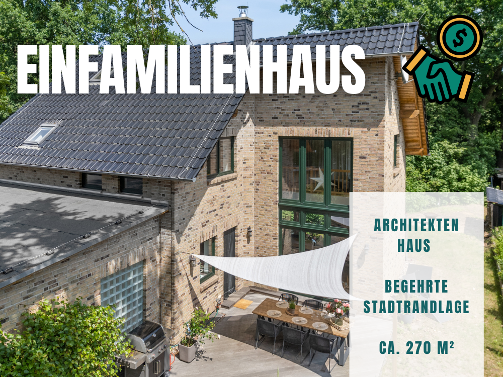 Architektenhaus / Einfamilienhaus im Berliner Speckgürtel