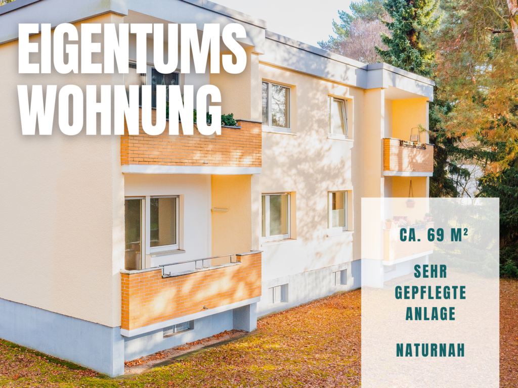 Eigentumswohnung im beliebten Berlin-Frohnau