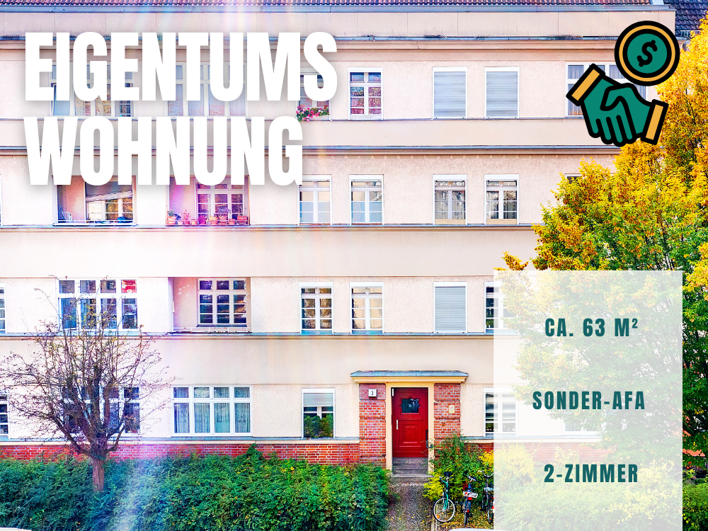 Eigentumswohnung in Berlin-Wittenau (Sonder-AfA möglich)
