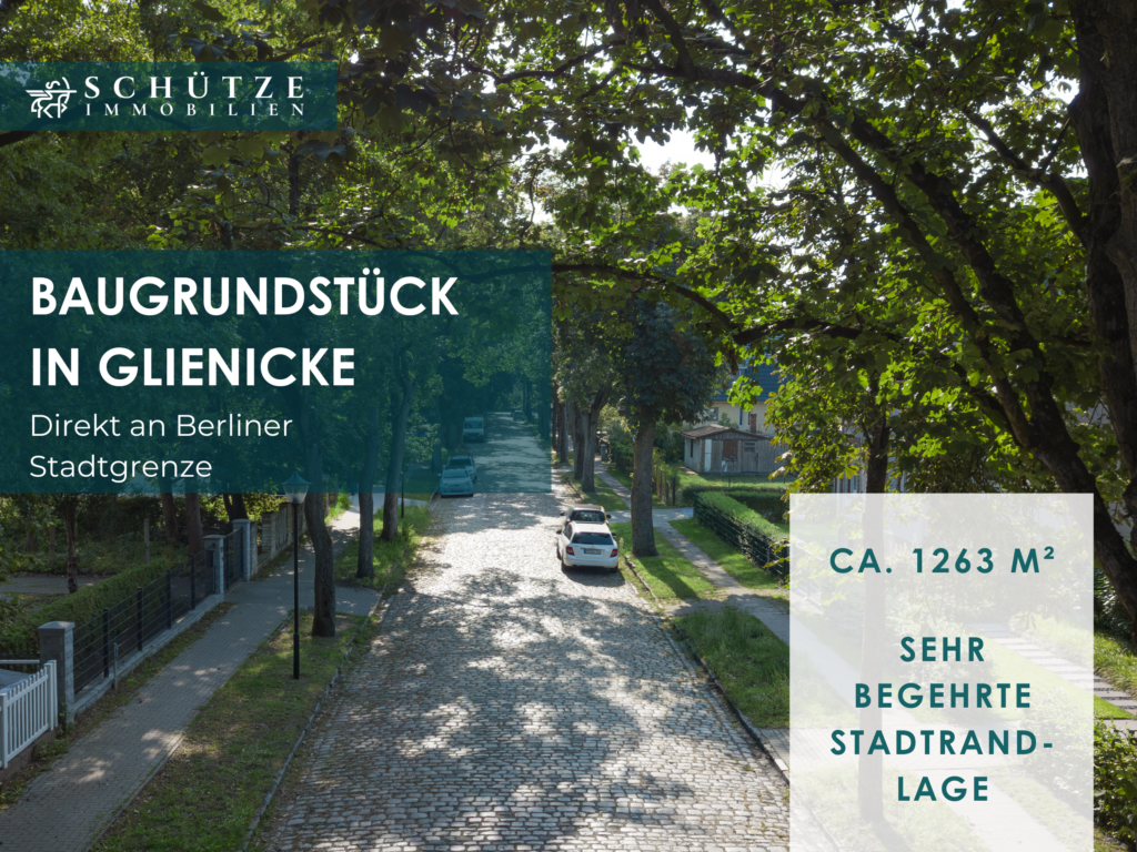großes Baugrundstück in Glienicke Nordbahn (teilbar)