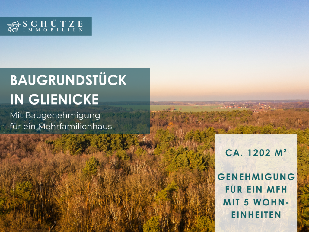 Baugrundstück mit Baugenehmigung für MFH mit 5 Wohneinheiten
