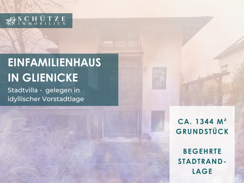 Einfamilienhaus/Stadtvilla in Glienicke/Nordbahn