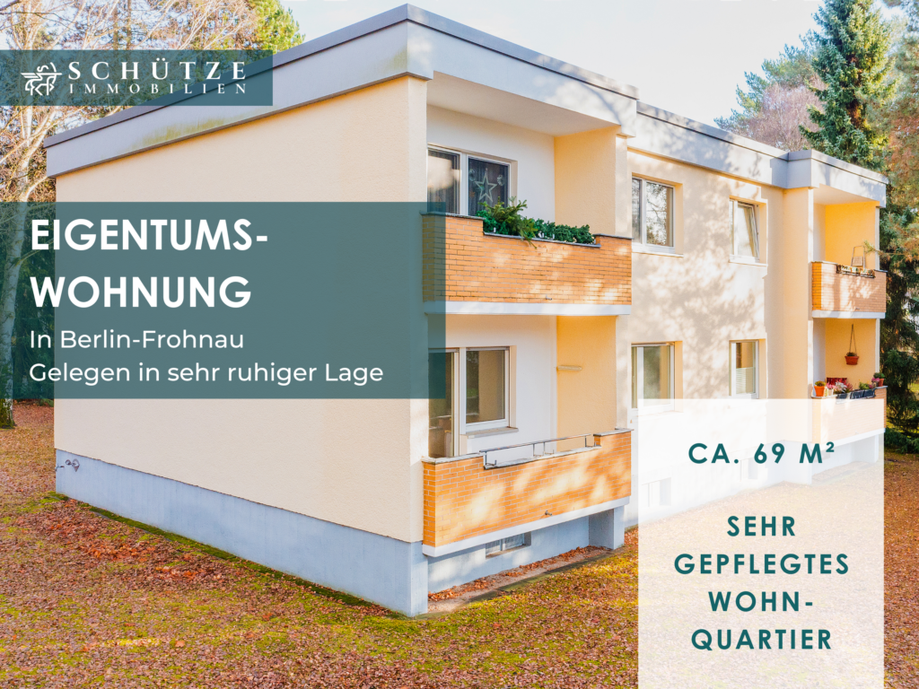 Eigentumswohnung im beliebten Berlin-Frohnau