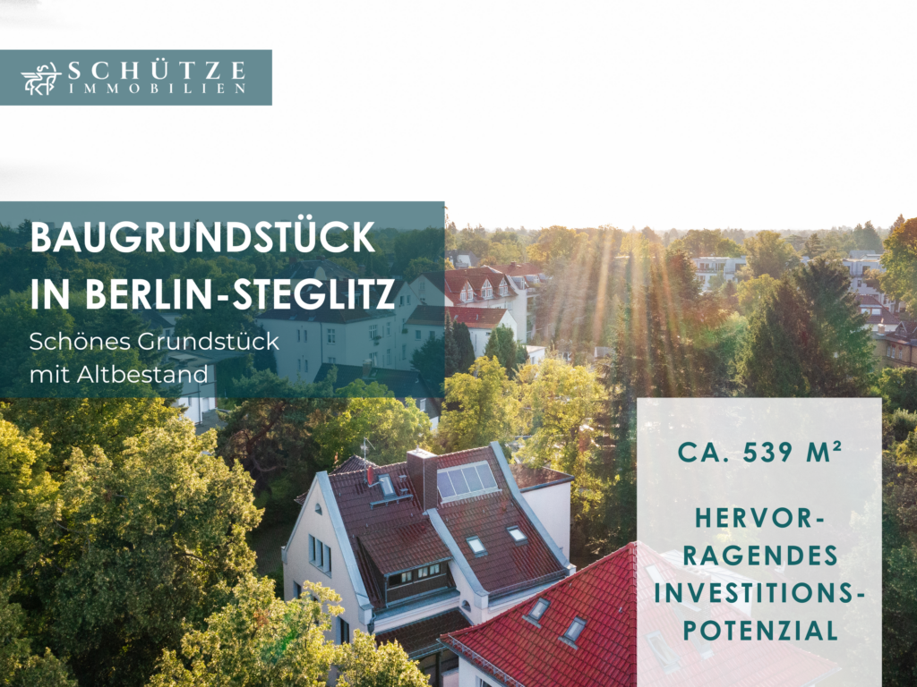 Baugrundstück mit Altbestand in Berlin Steglitz-Zehlendorf