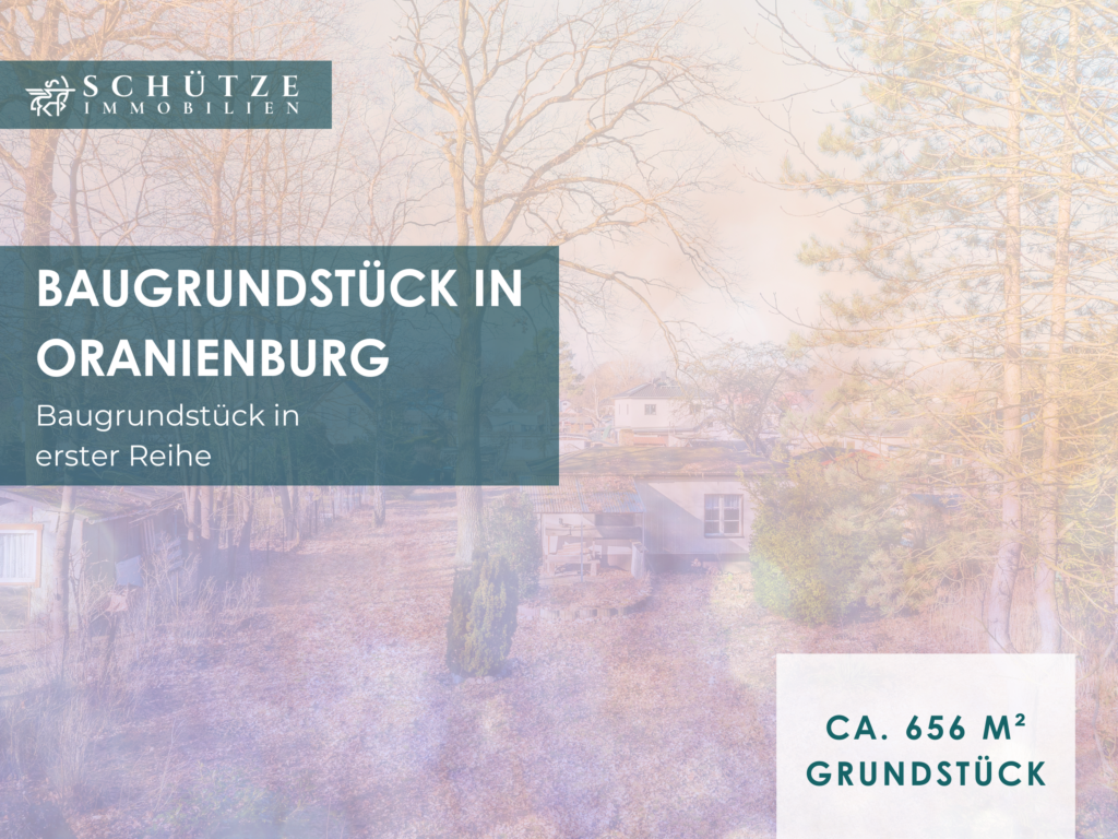 Attraktives Baugrundstück in Oranienburg – vorderes Teilgrundstück