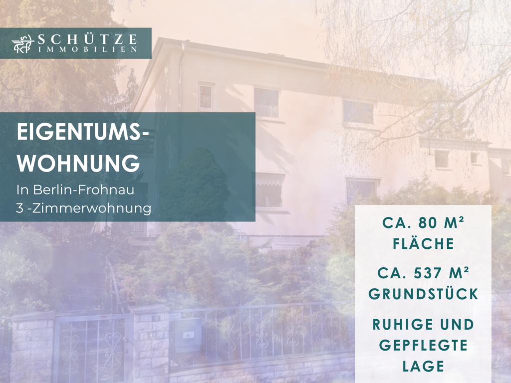 Eigentumswohnung in Berlin-Frohnau