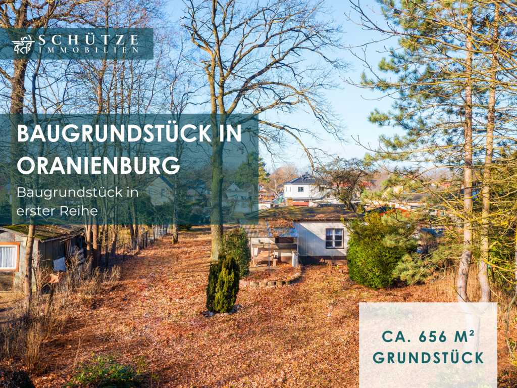 Attraktives Baugrundstück in Oranienburg – vorderes Teilgrundstück