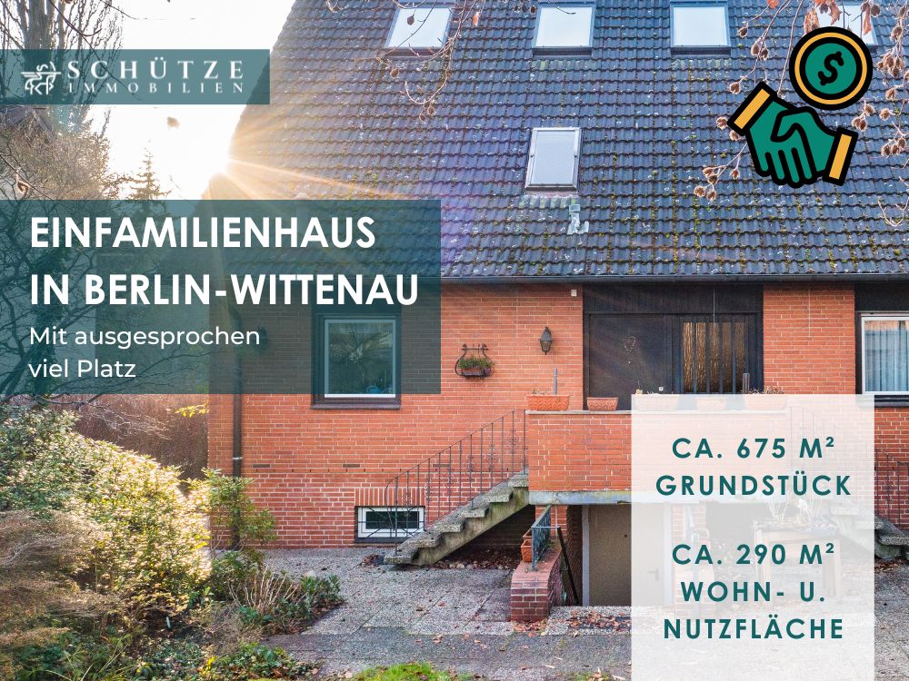 großes Einfamilienhaus in Berlin-Wittenau