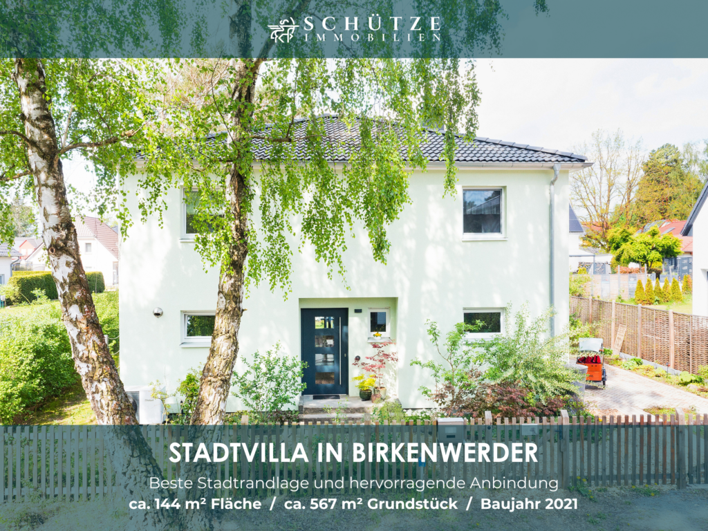 Einfamilienhaus / Geräumige Stadtvilla in Birkenwerder