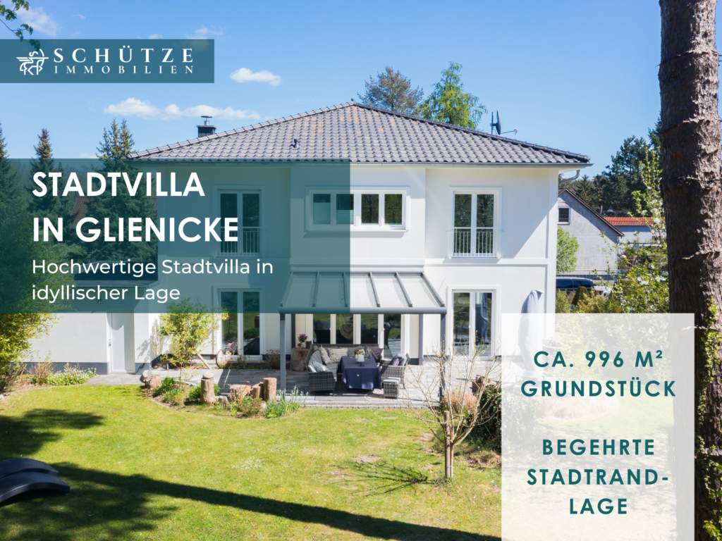 Hochwertige Stadtvilla / Einfamilienhaus in  Glienicke/Nordbahn