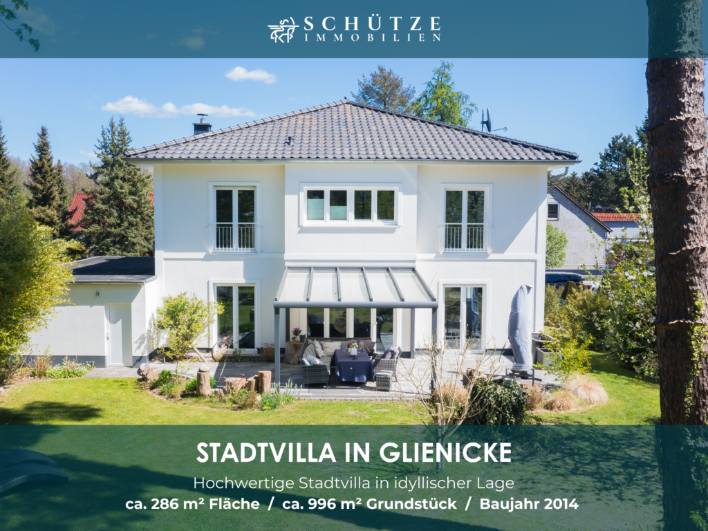 Hochwertige Stadtvilla / Einfamilienhaus in  Glienicke/Nordbahn
