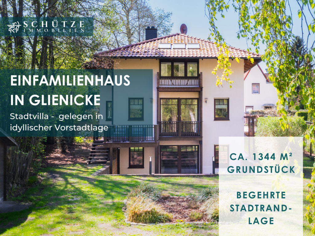 Stilvolle Stadtvilla / Einfamilienhaus in Glienicke/Nordbahn